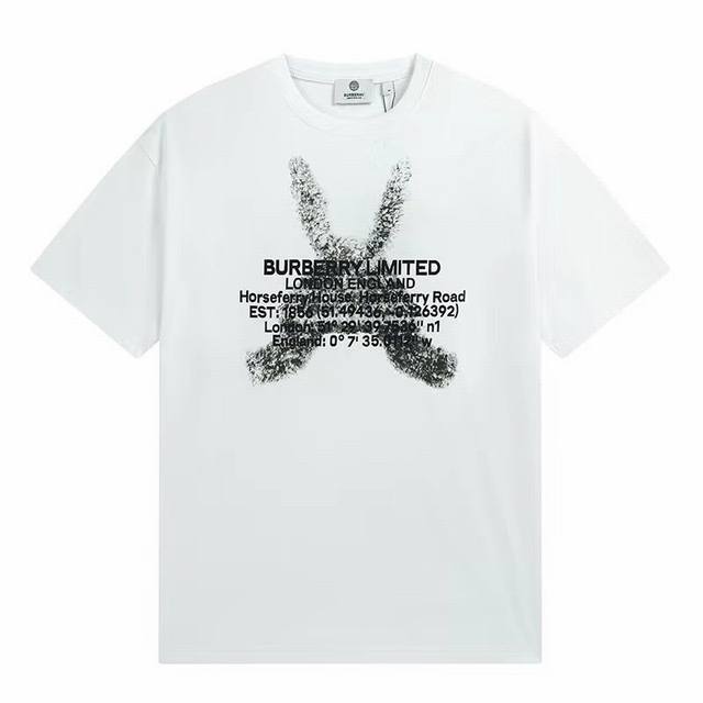 Bbr蒙太奇印花兔子22Ss最新配色短袖t恤 Bbr经典中的经典款