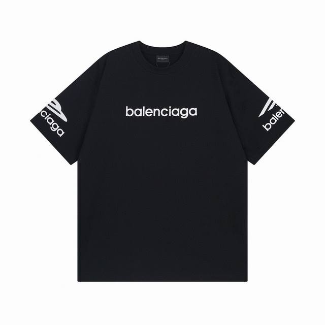 Balenciaga 巴黎世家2024 Ss 大logo印花滑雪系列短袖t恤 本市场no.1的质量 真正天花板品质 全部原版开发注意细节图 避免被盗图商家混发