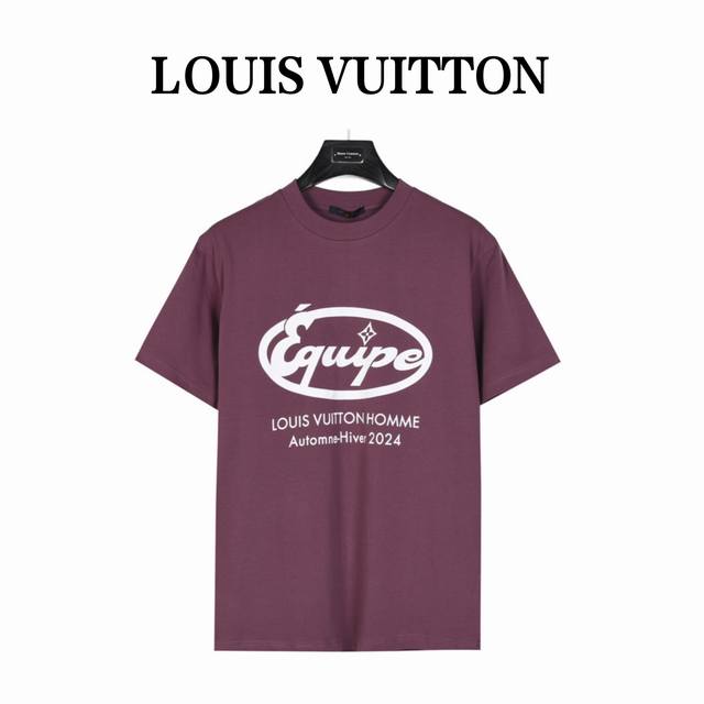 Louis Vuitton 路易威登 24Ss Logo字母印花短袖t恤 浪漫邂逅，每一步都是风景，每一次遇见都是命中注定。 Louis Vuitton 202