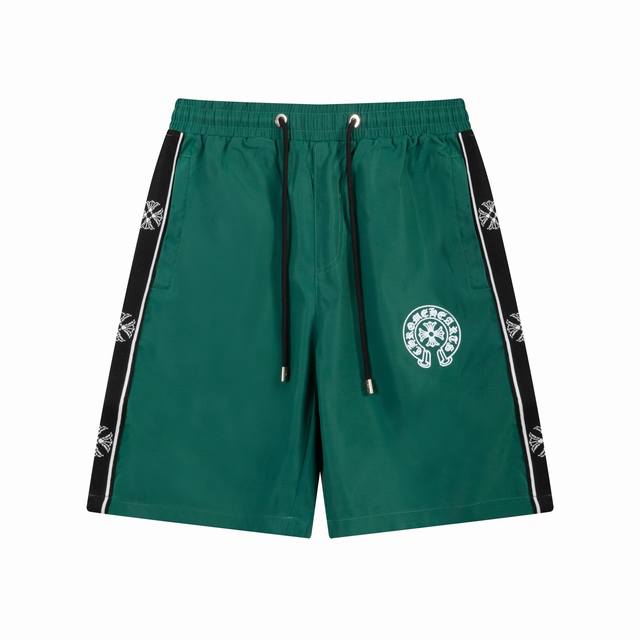 24Ss 克罗心新款沙滩短裤 颜色：绿色 白色 黑色 尺寸 M一4Xl