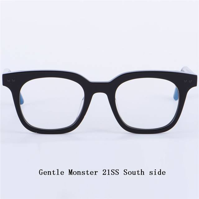Gentle Monster South Side平光镜系列 代购指定版本，代工厂P出品，专柜全套包装，防蓝光镜片，Qc质检全程把关，检验合格方可上线，合格标签