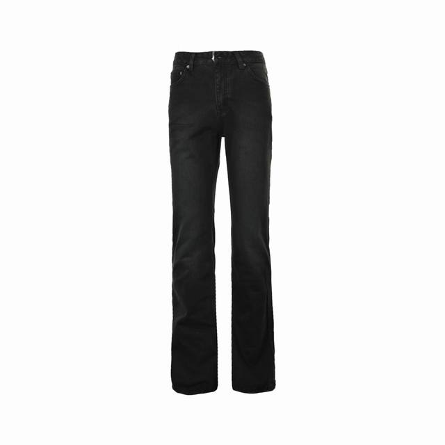 Balenciaga 巴黎世家 24Ss Bootcut灰黑水洗破坏牛仔裤 采用进口14Oz 盎司 高端牛仔面料，区别市面通货，天花板级别的质感，完美还原，弯刀