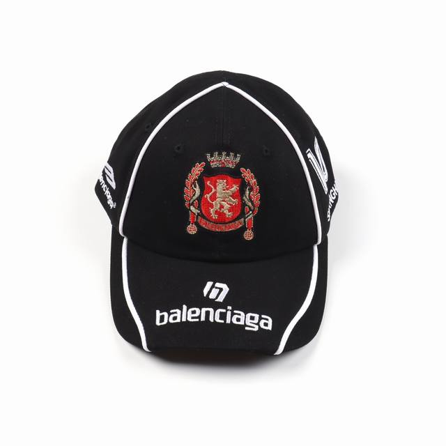 Balenciaga 巴黎世家 24Ss 曼联刺绣棒球帽 Mlb Newra指定代工的外贸大厂生产 原样买回来都是全拆制作 每顶帽子找不到一根线头 都是过检品公