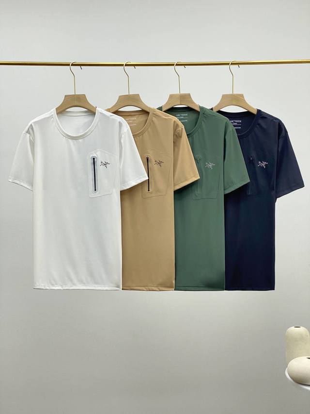 Arc'Ter Norvan T-Shirt 轻量透气 男子 压胶速干短袖t恤 贸易公司订单 三标齐全 品牌原包装出货 采用 Phasicfl面料，不褪色不变形