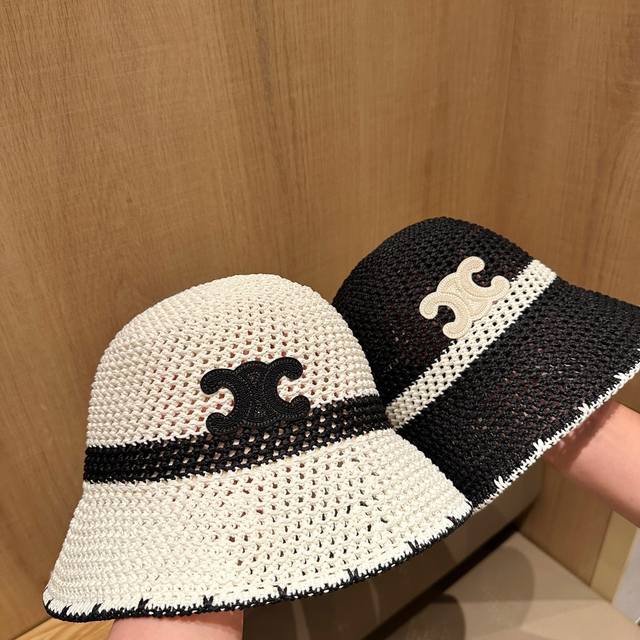 现货镂空渔夫帽 最新款哦，镂空遮阳帽 ，简直太特别啦里面潮流.夏天的必备品 特别好看 黑白两色