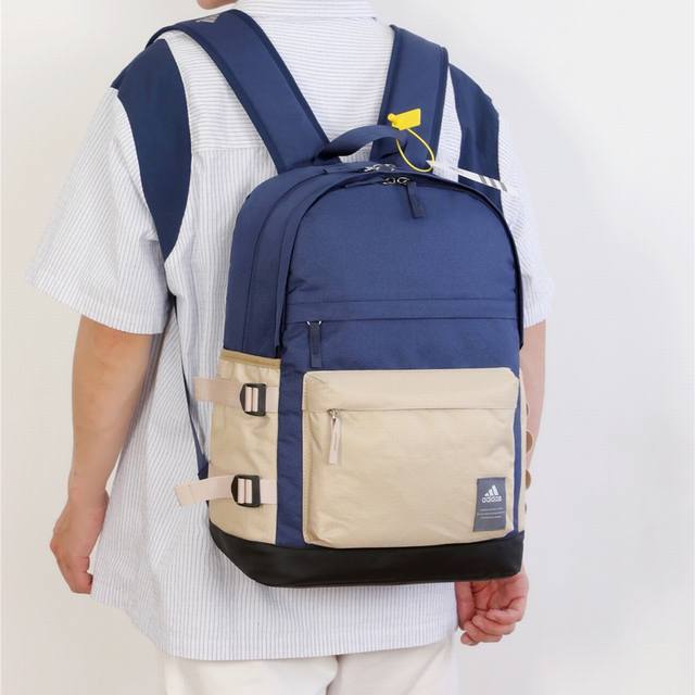 Adidas阿迪达斯 街头潮流运动休闲双肩包时尚户外大容量旅行背包电脑包校园高中大学生书包 尺寸:43×32×17