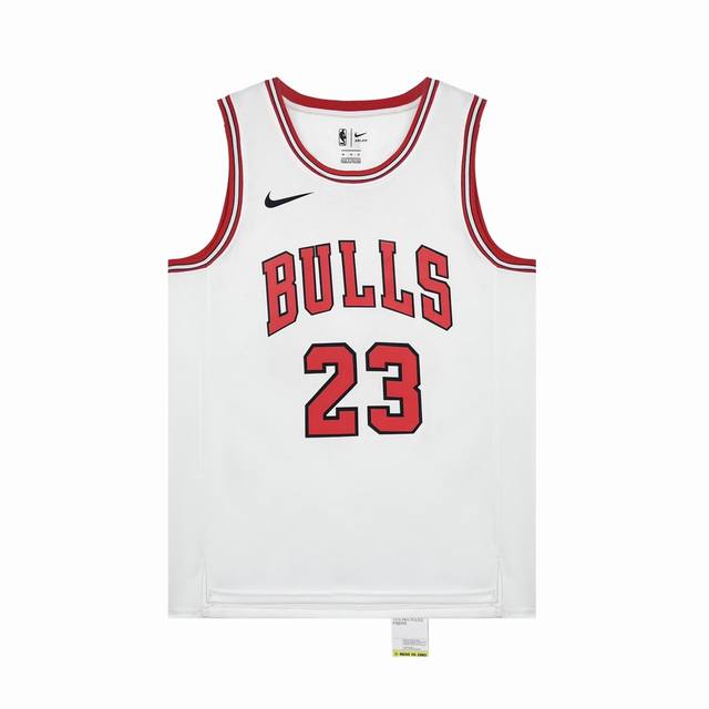 热压版本： 供 Nike Michael Jordan Chicago Bulls Nike Nba Connected Jersey 耐克 迈克尔 乔丹 Nb