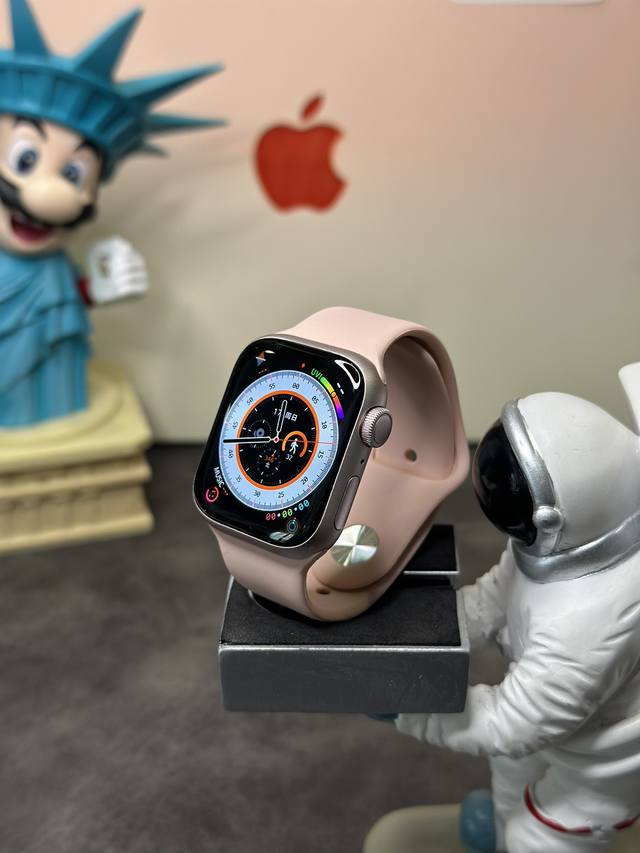 售价: 苹果s9Pro冰梅粉41毫米超薄苹果apple Watch 9代 粉色41Mm壳料开模 外观尺寸跟原装一样看不出假正确粉色边框 跟原装无色差！！！原装o