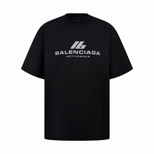 高品质 Balenciaga Ib 反光烫画短袖 面料：采用230克高支紧密潮牌棉 以及配套1*1 320克十字罗纹 手感柔软 舒适贴肤 正面饰以activew