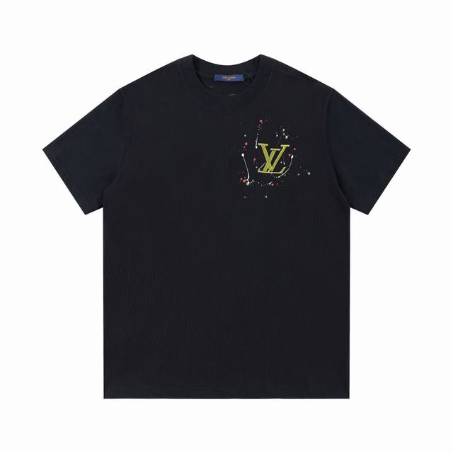 Louis Vuitton 面料- 采用300克双股精梳棉面料.索罗纳螺纹定织定染 工艺- 日本进口田岛绣花机重工3D立体刺绣 多次调版打版手绘效果才有这么好看