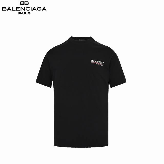 Balenciaga 巴黎世家 可乐印花logo短袖 定织定染18S220G精梳棉面料 真正从定染纱线开始操作该款 11月初全网最快拿到zp 面料订做40天 印