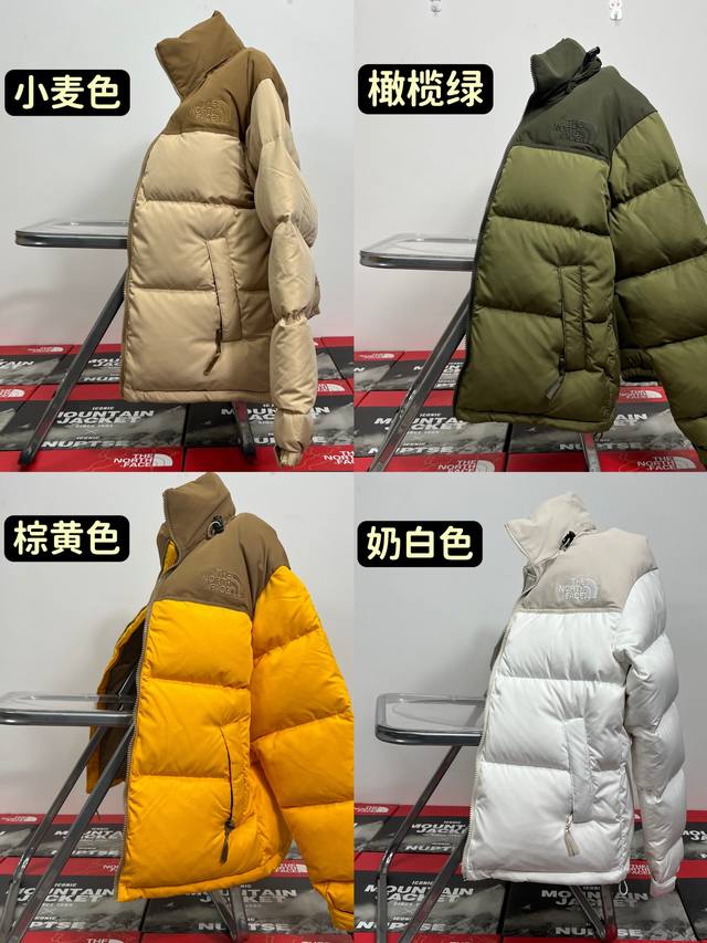 特价清货 5码xs-Xl 黄色码全，白色xs，S，有。橄榄绿有xs，S。小麦色有xs。L。Xl 顶级版本！吊打市场3，400的货！北面600新系列！ 礼盒全套版