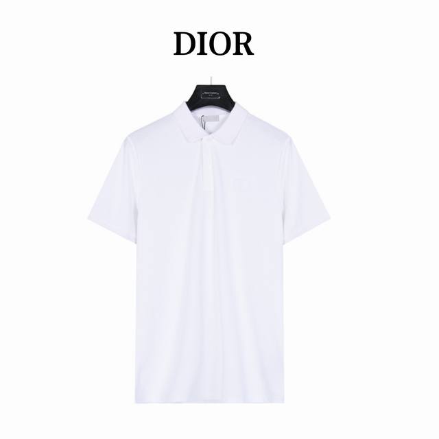 Dior 迪奥 经典cd刺绣polo衫 纯棉珠地棉面料经典款polo衫，经典爆款系列，图案装饰让商务休闲风增添了俏皮的色彩，整体高级简单大方，面料有韧性、不起球