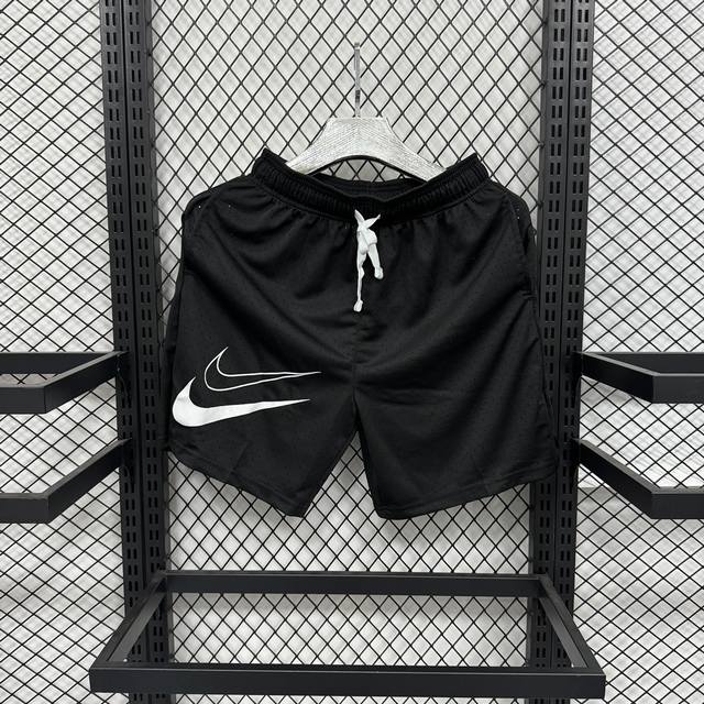 耐克nike Nba杜兰特kd系列品牌大logo印花双面舒适运动篮球裤男款 网眼布料 黑色s-3Xl - 点击图像关闭